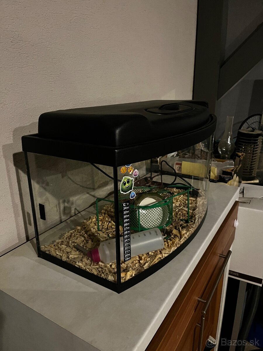 Akvárium 200l + skrinka - 5