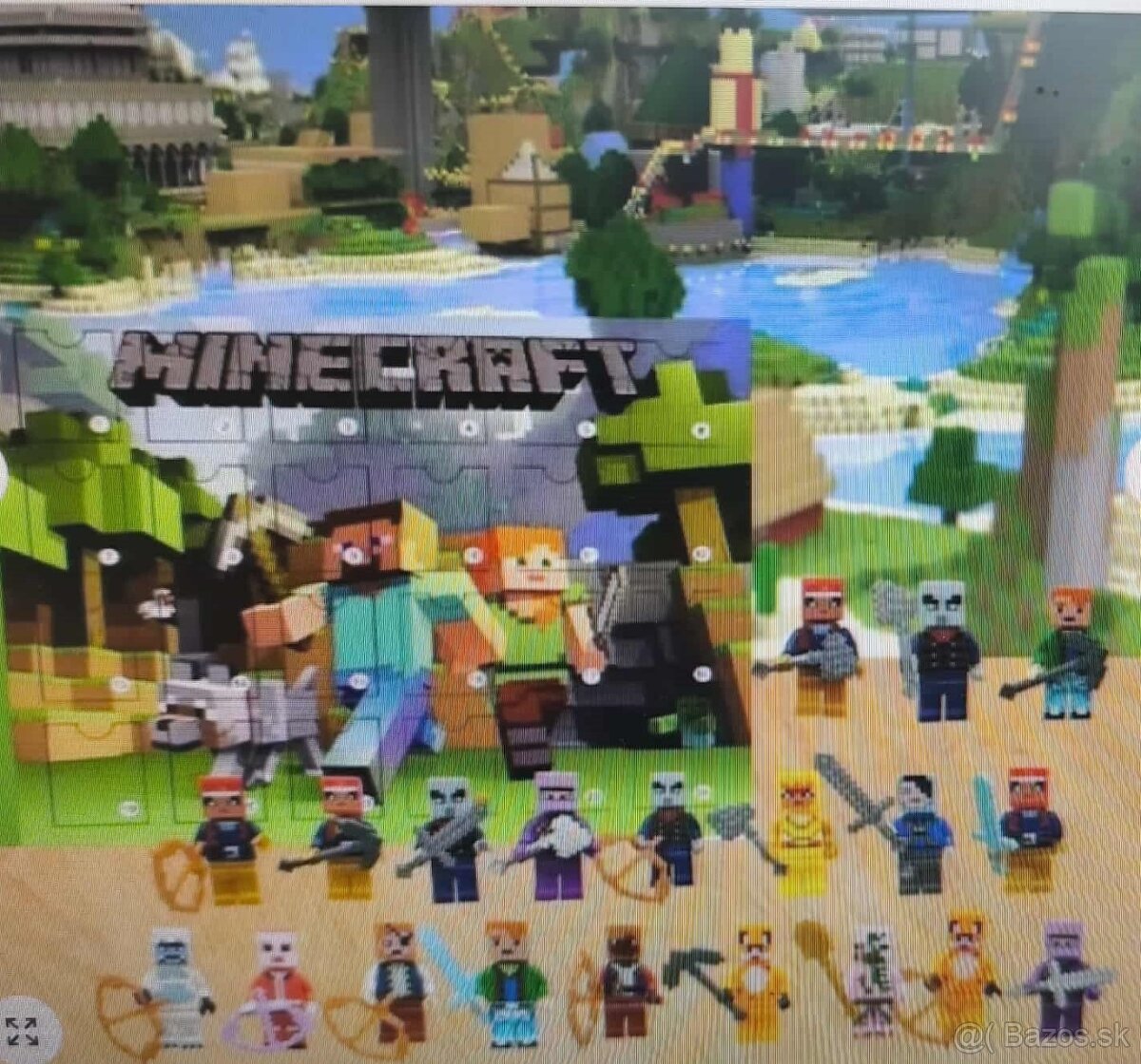 Adventný kalendár - postavičky Minecraft, Spiderman, Stitch - 5