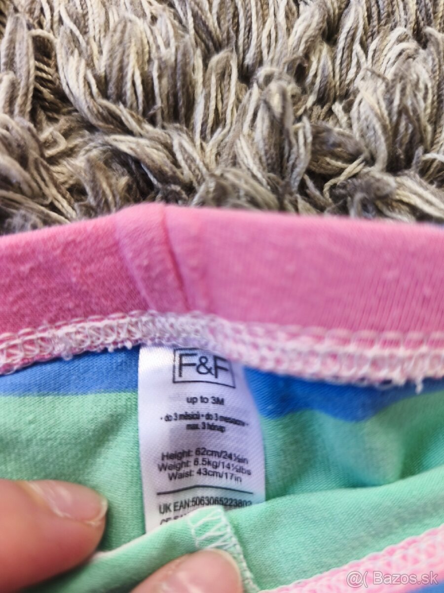 Dievčenské legíny, 5ks - 5