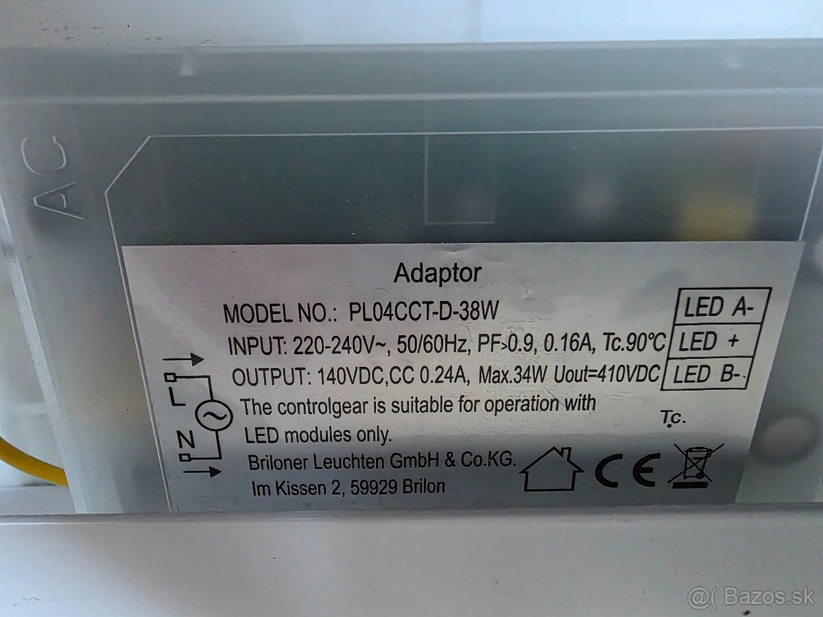 Predám stropný LED panel 60x60 - 5