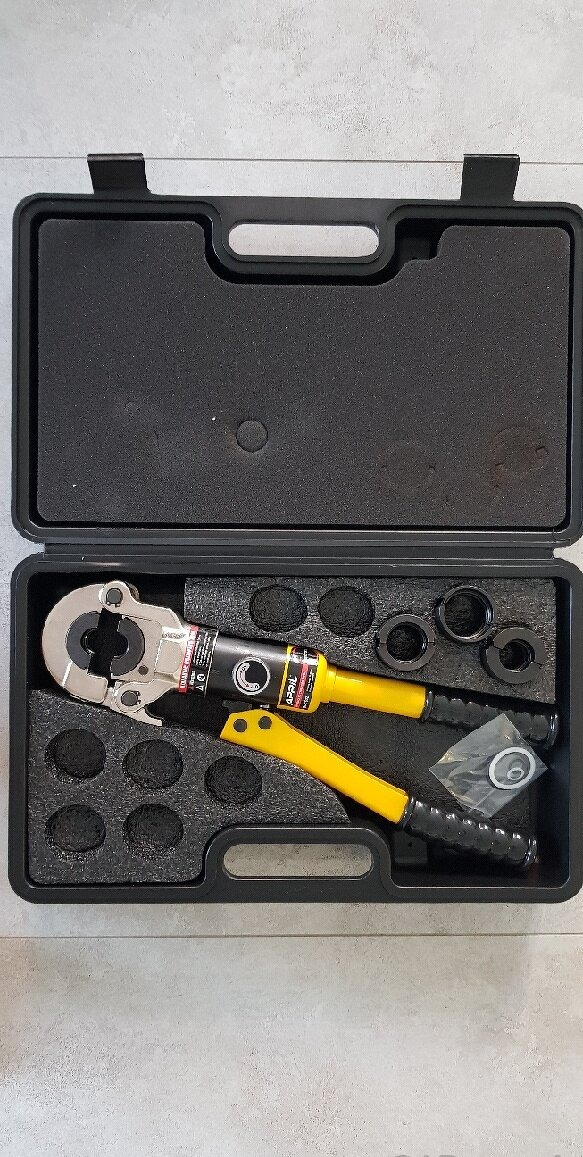 Lisovacie kliešte na plastohliník,meď,oceľ - 5