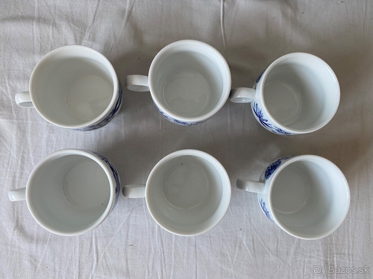 Gastro šálky na kávu vzor cibuliak - 5