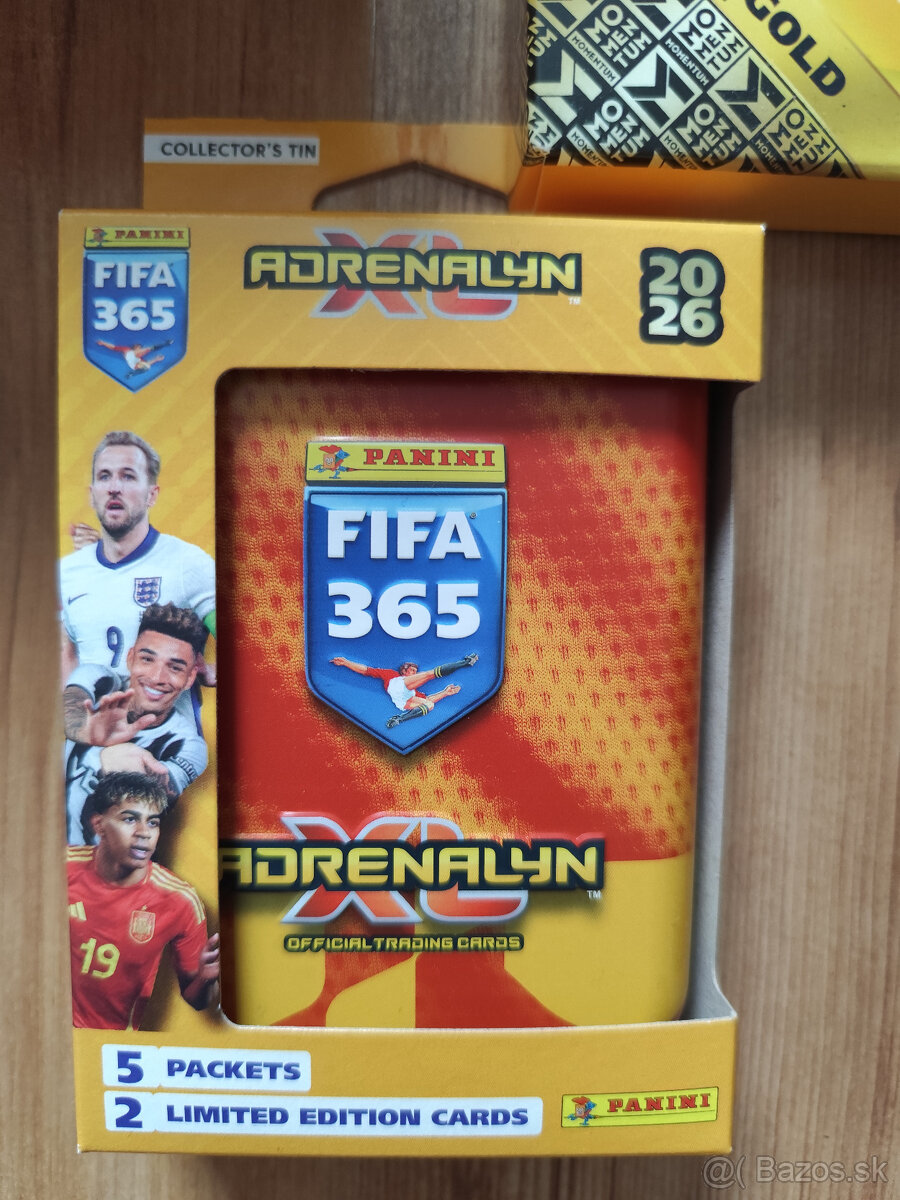 Futbalové kartičky Adrenalyn - Fifa 365 2026 - plechovky - 5