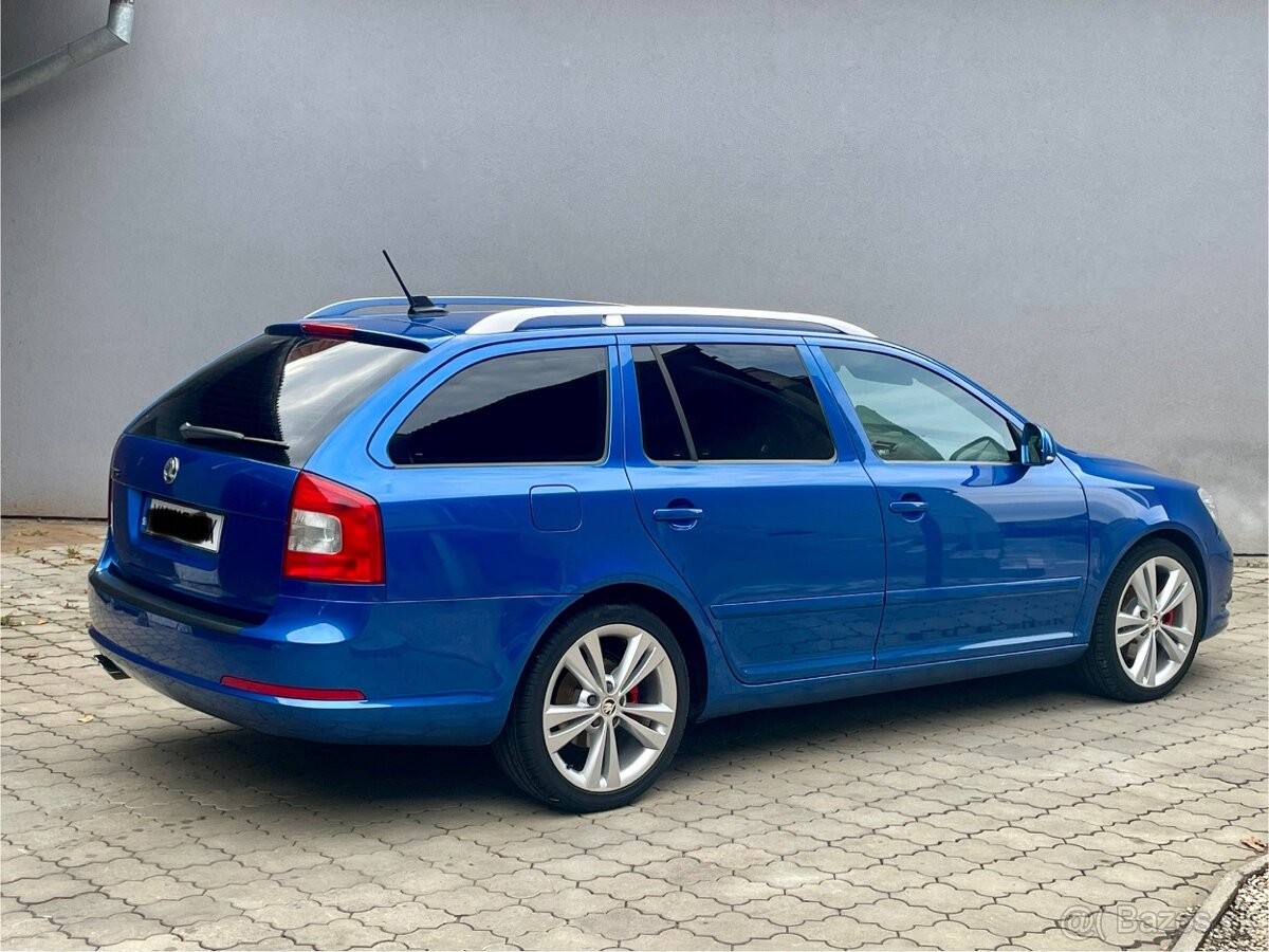 ŠKODA OCTAVIA 2 RS DSG 2,0 tdi 125 kw Race Blue WEBASTO - 5