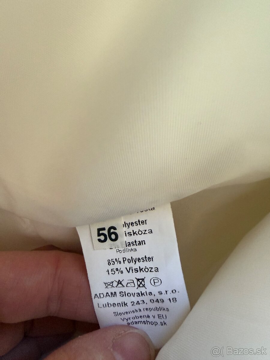 Svadobná vesta s kravatou - 5