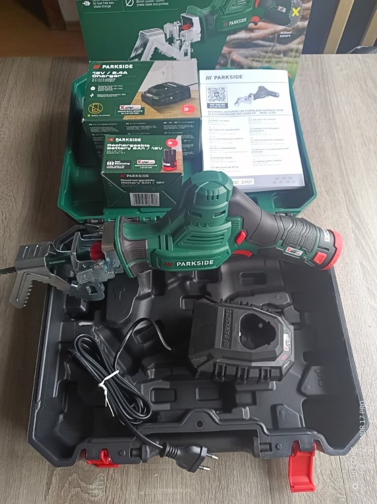 PARKSIDE® Aku píla na konáre PAAS 12 – Nepoužitá - 5