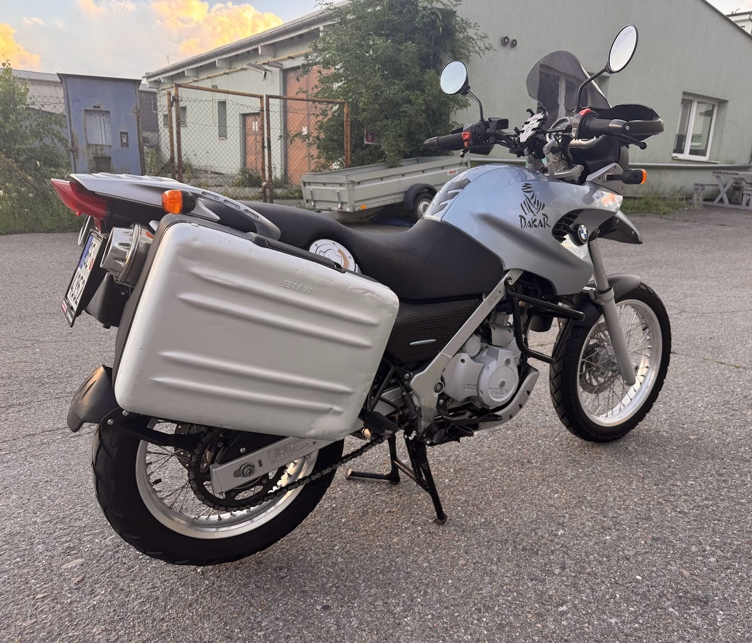 2001 BMW GS 650 F DAKAR, naj. 56500 km, po servisu