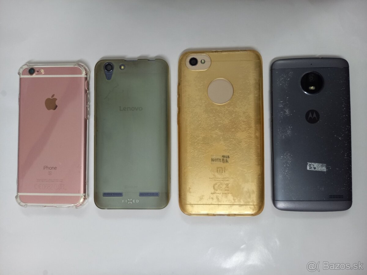 iPhone 6s Rose Gold Lenovo VIBE K5 Redmi Note 5A Moto E4 - 5