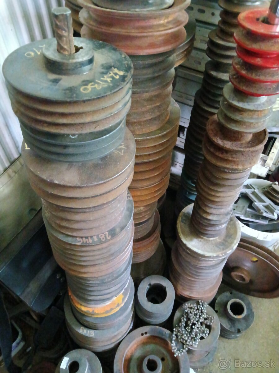 Reťazové, ozubené kolesá,remenice,unásave - 5