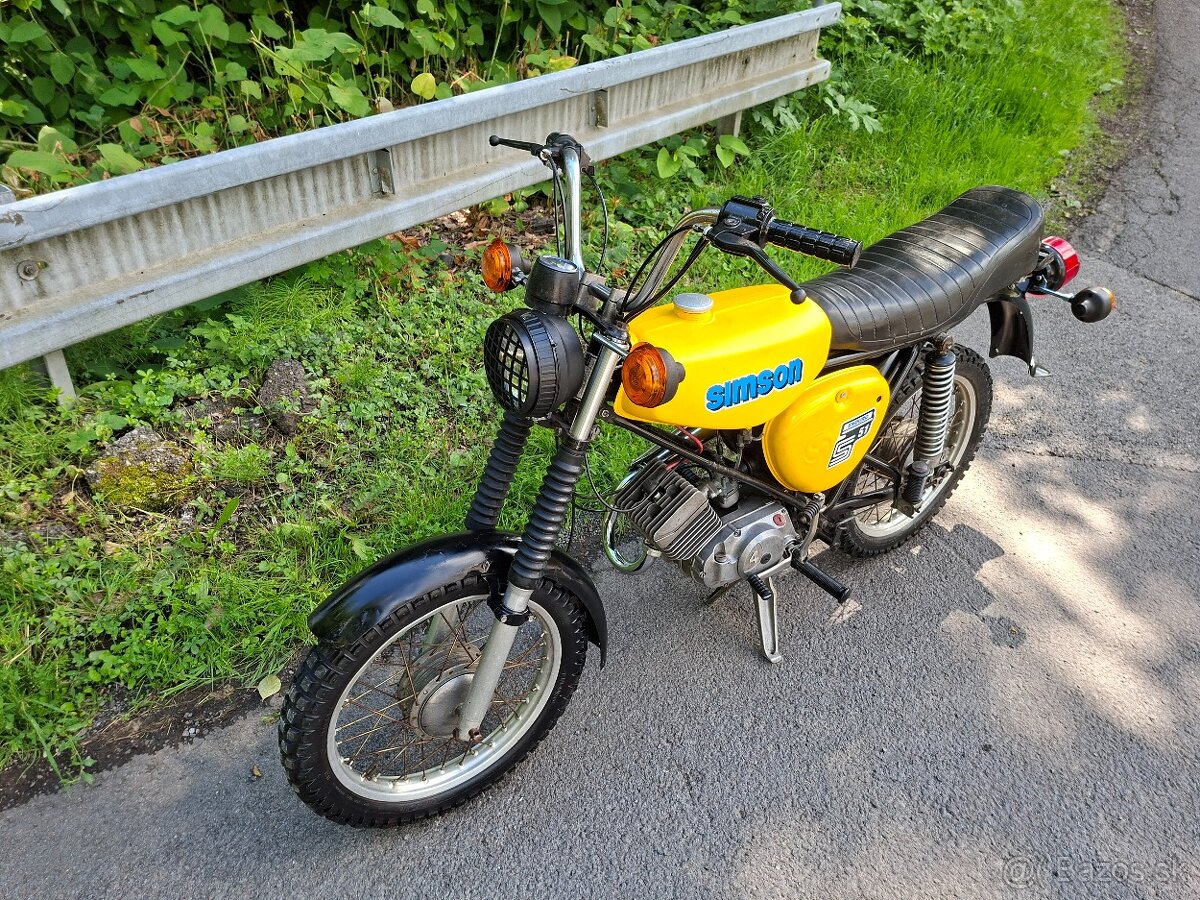 Simson S51 Enduro s Tp a Špz - 5