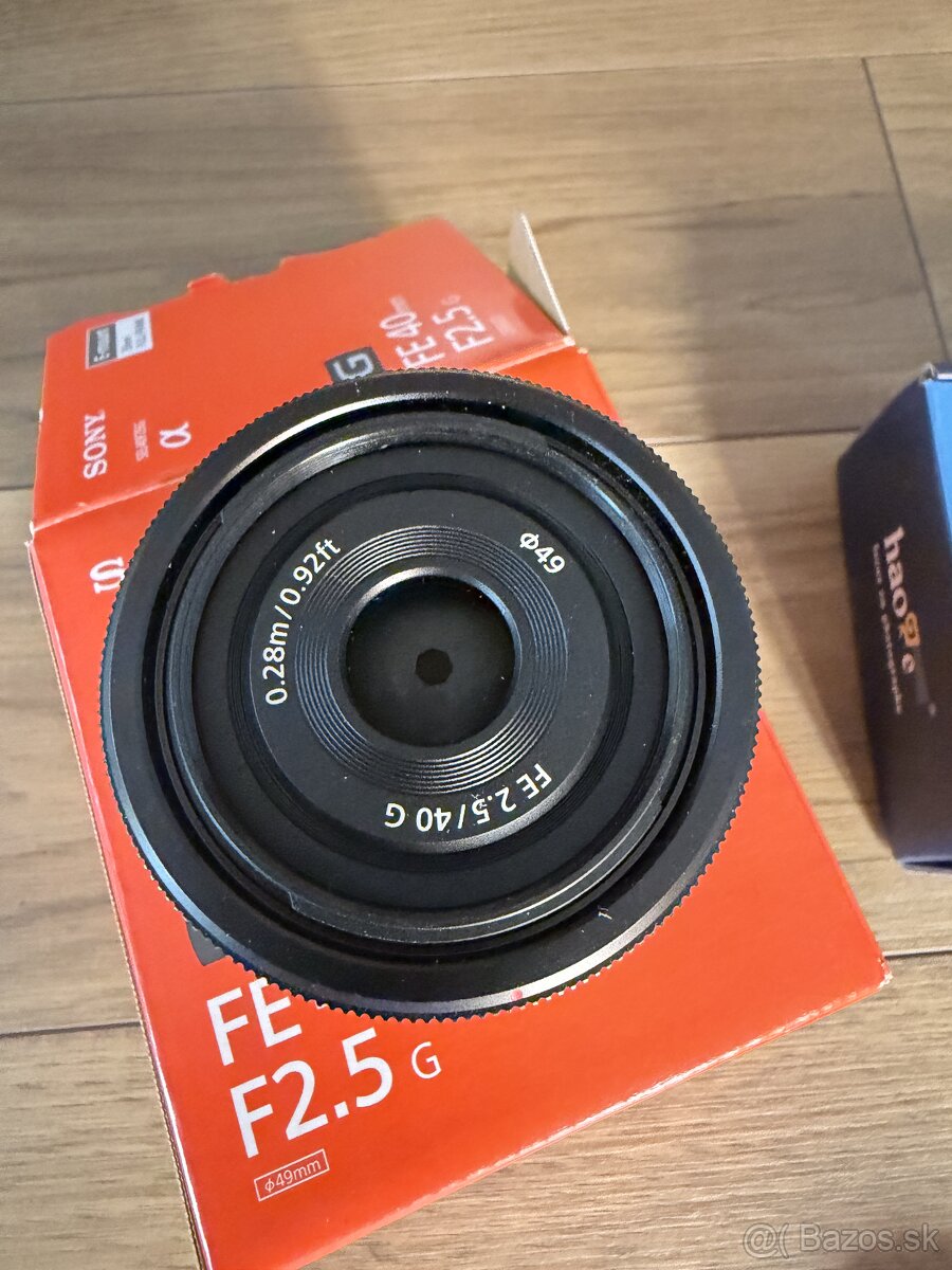 Sony fe 40 f2.5 - 5