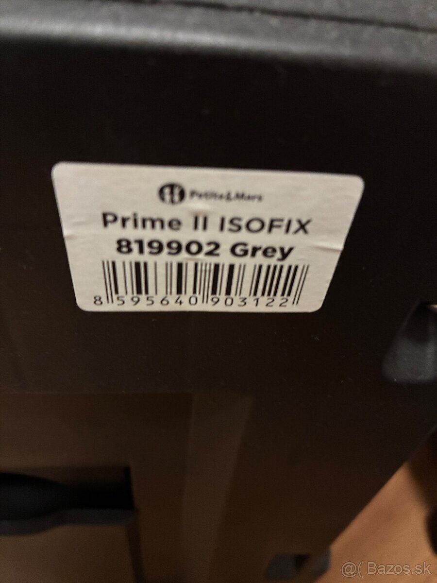 prime ii isofix 819902 grey - 5