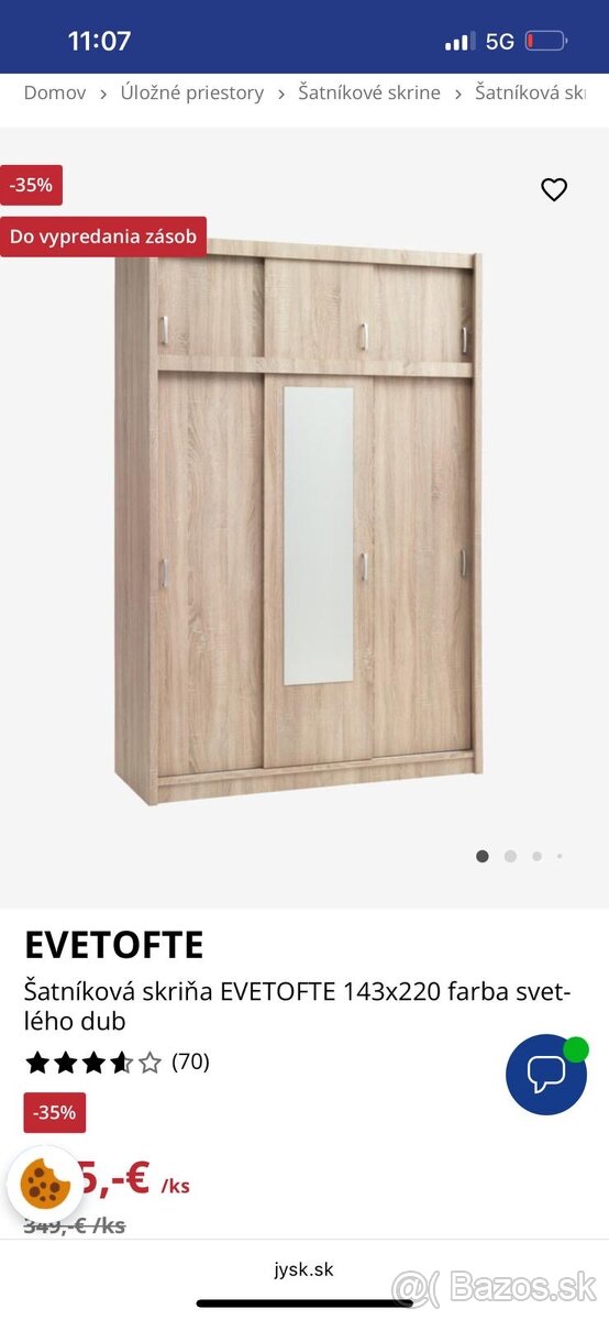 Šatníkové skrine - 5