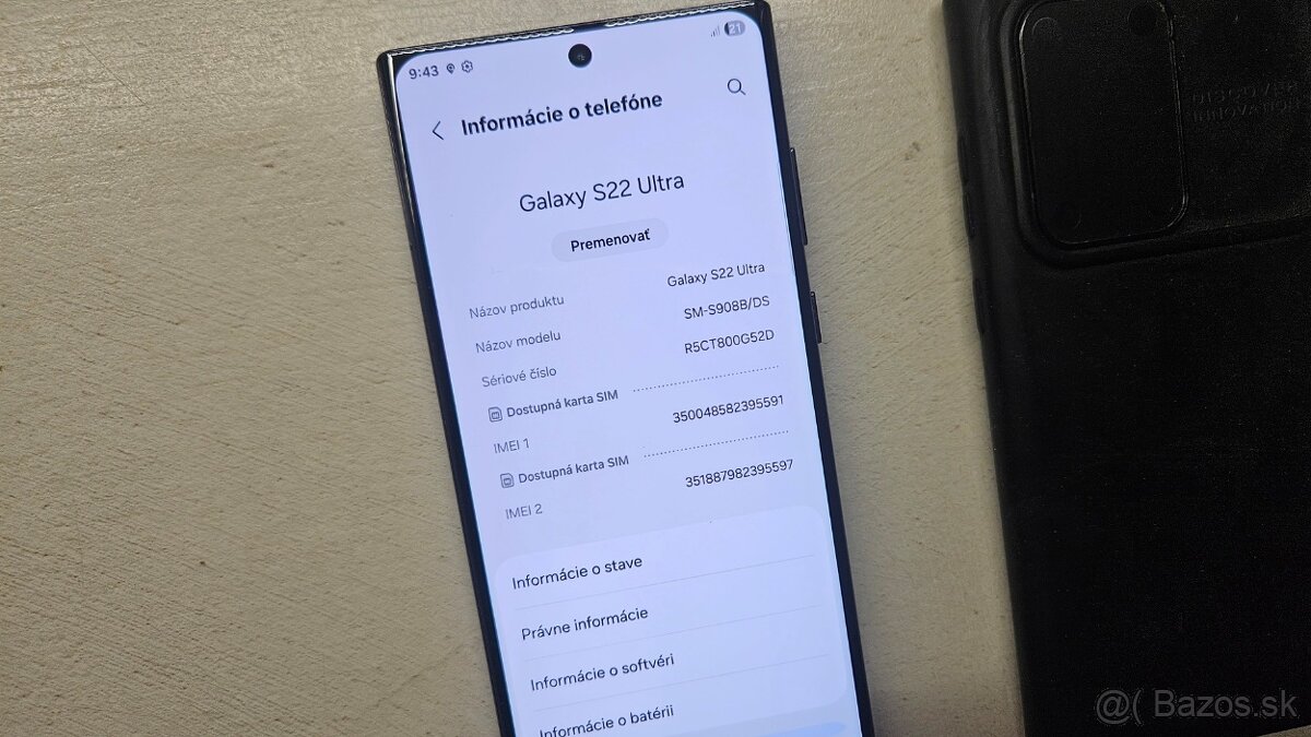 Samsung Galaxy S22 Ultra 12/256GB - aj vymením - 5