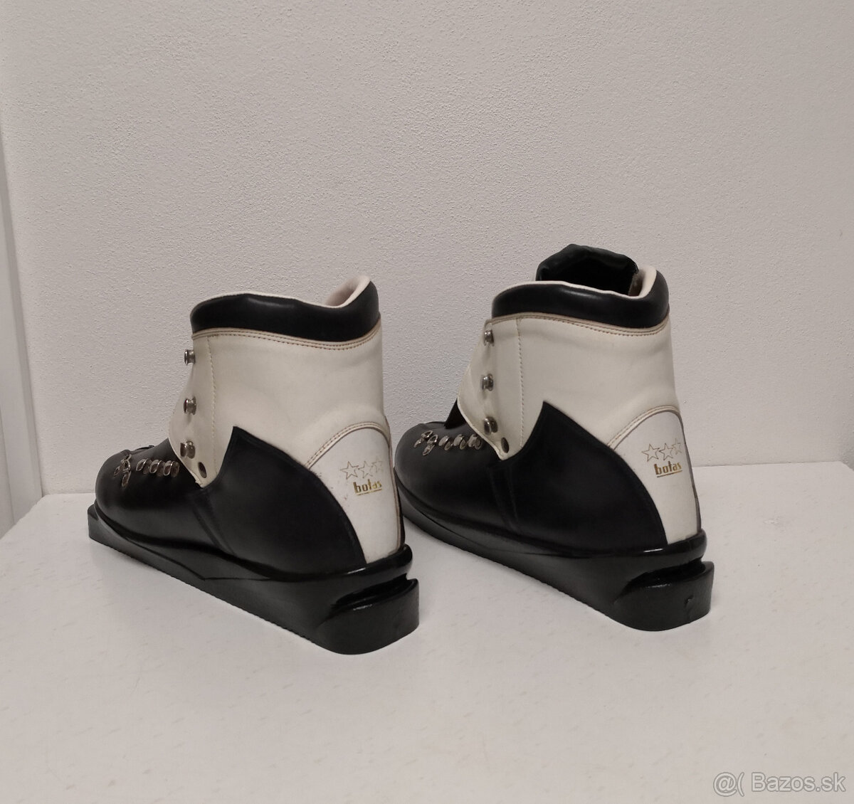 Staré vzácne lyžiarske topánky BOTAS - 5