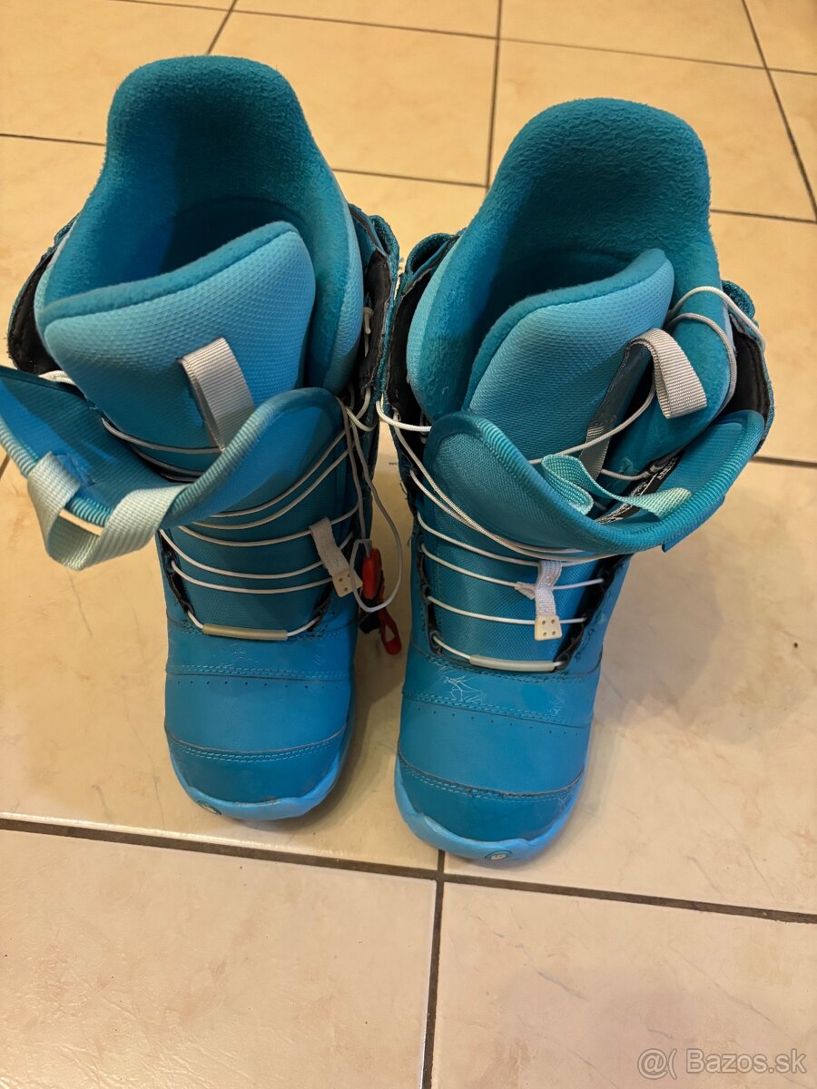 Snowboard Gravity lowride135cm + topánky Burton Mint 38 - 5