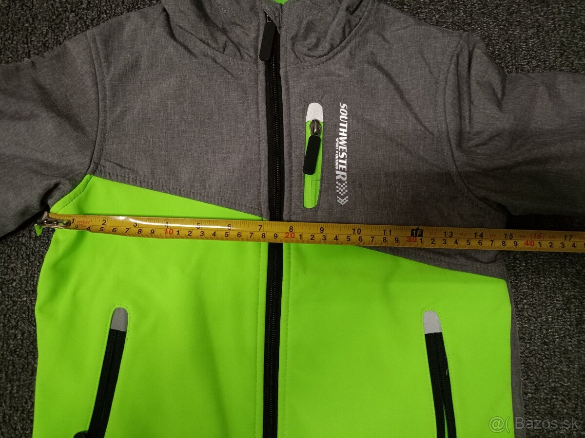 Softshellová bunda veľkosť 122 - 5