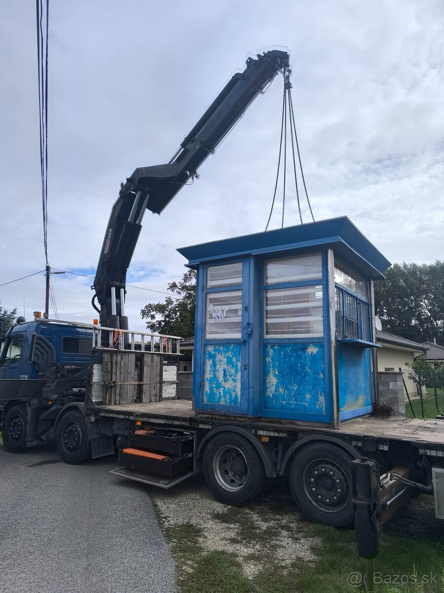 Autodoprava s hydraulickým rukou - 5