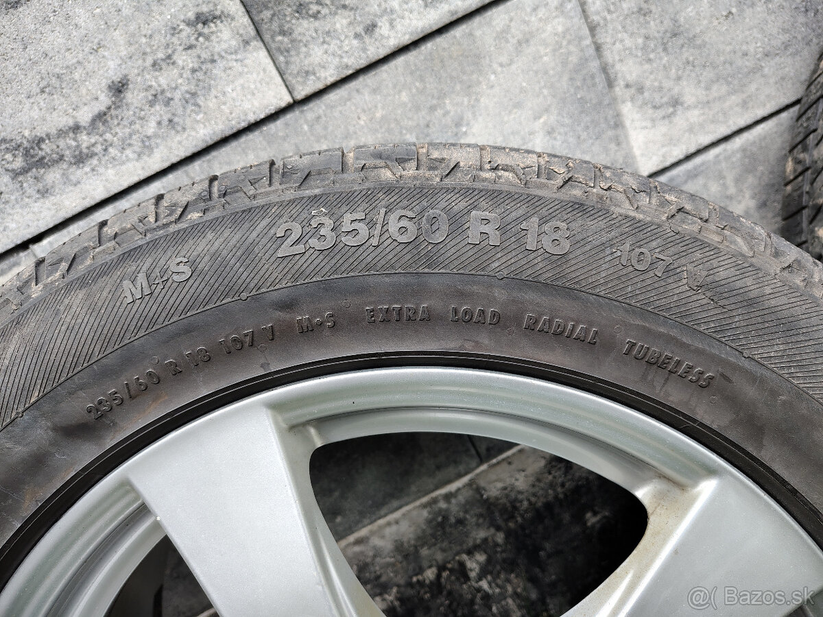 Kolesá 235/60 R18, disk 8Jx18 - 5