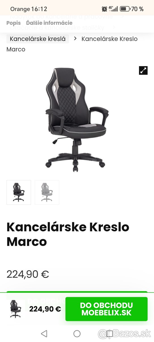 Kancelárska stolička - 5