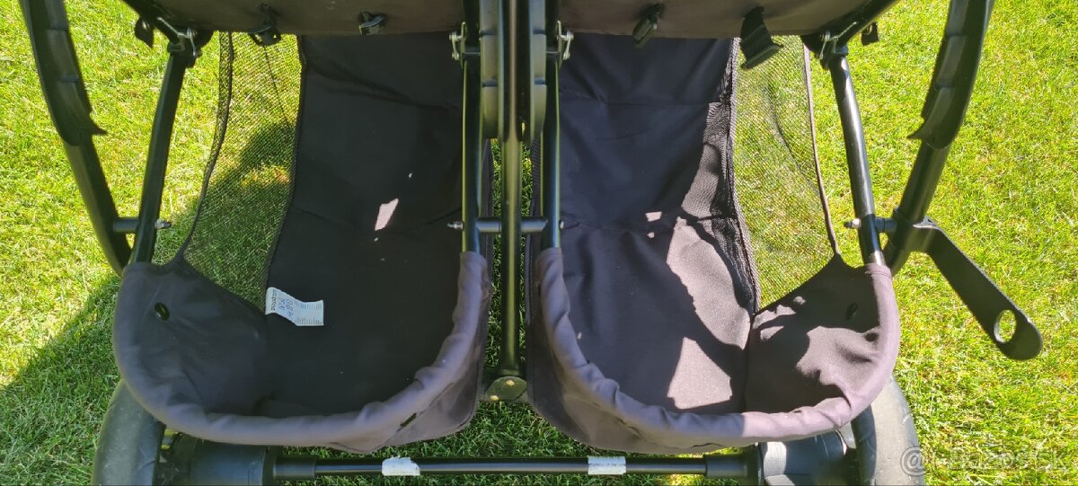 Sportový kočík pre dvojicky - 5