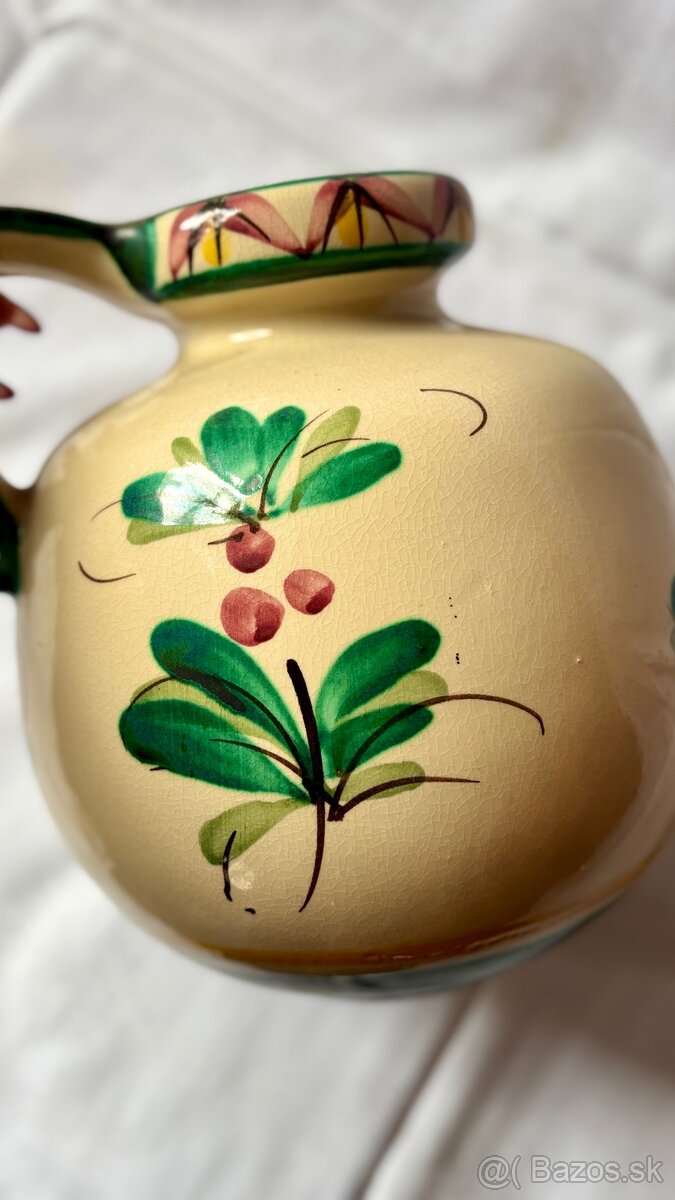 Ručne maľovaný keramický džbán - 5