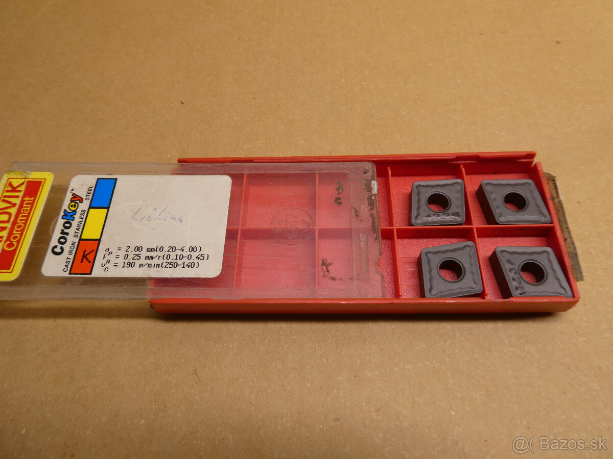 Predám nôž Sandvik PCLNL a doštičky - 5