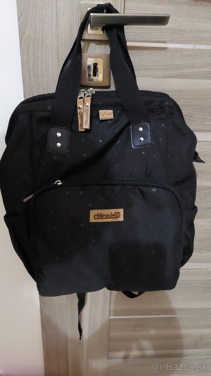 Taška na kočík čierna - 5