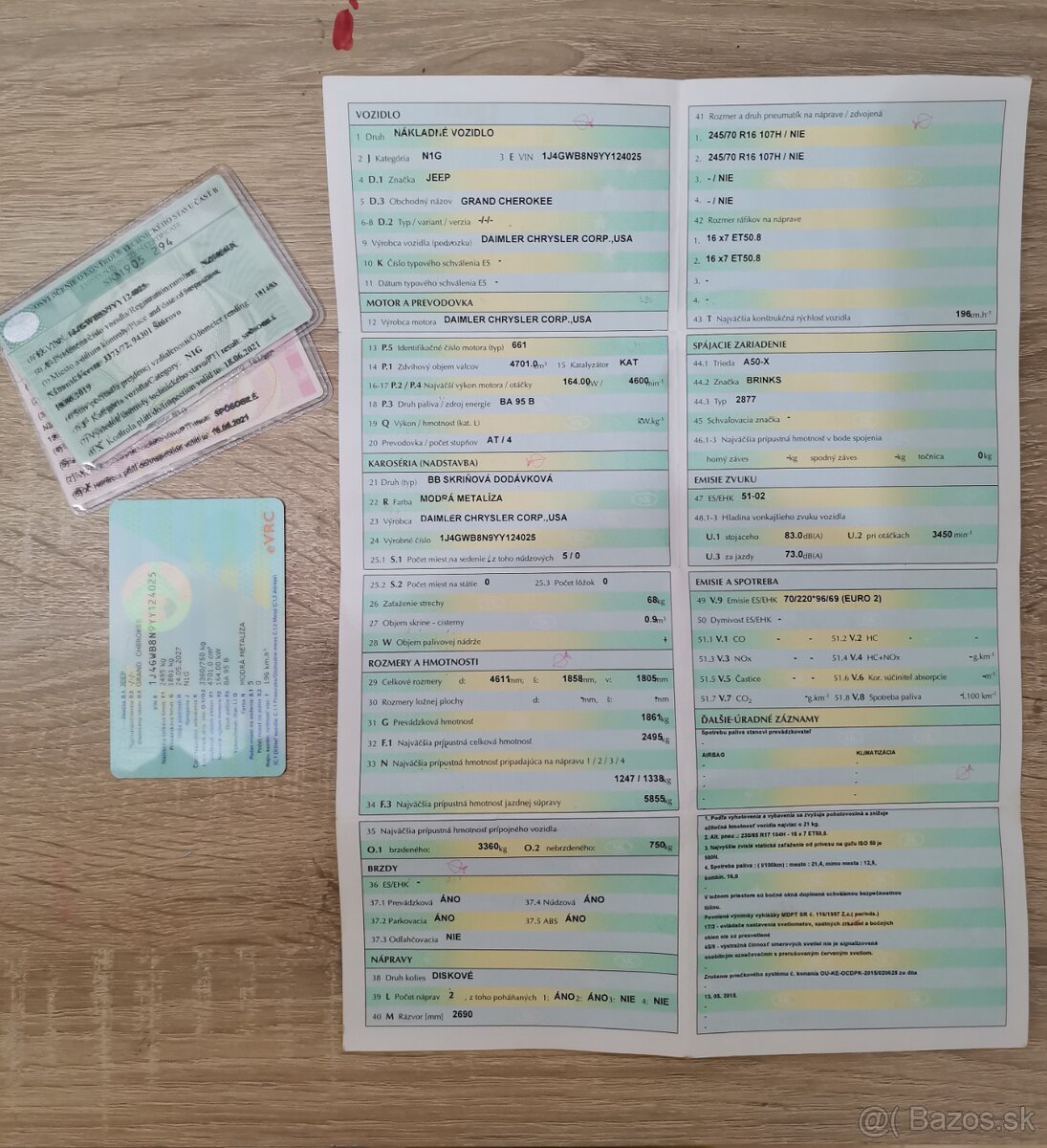 Jeep grand cherokee 4.7 V8 - 5