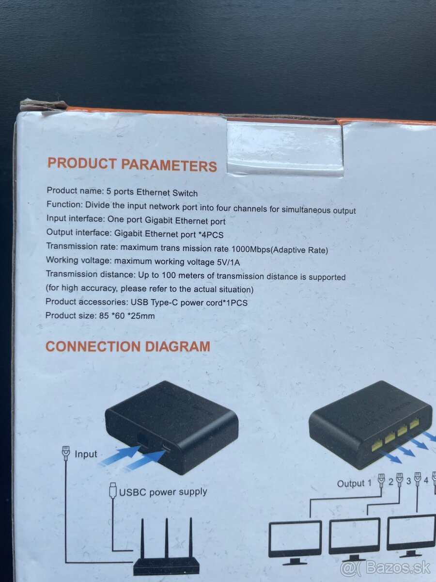 1000 Mbps switch - 5