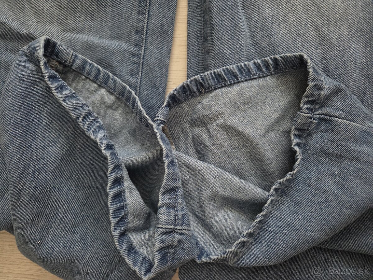 Lezerne dzinsy volneho strihu, 14rokov - 5