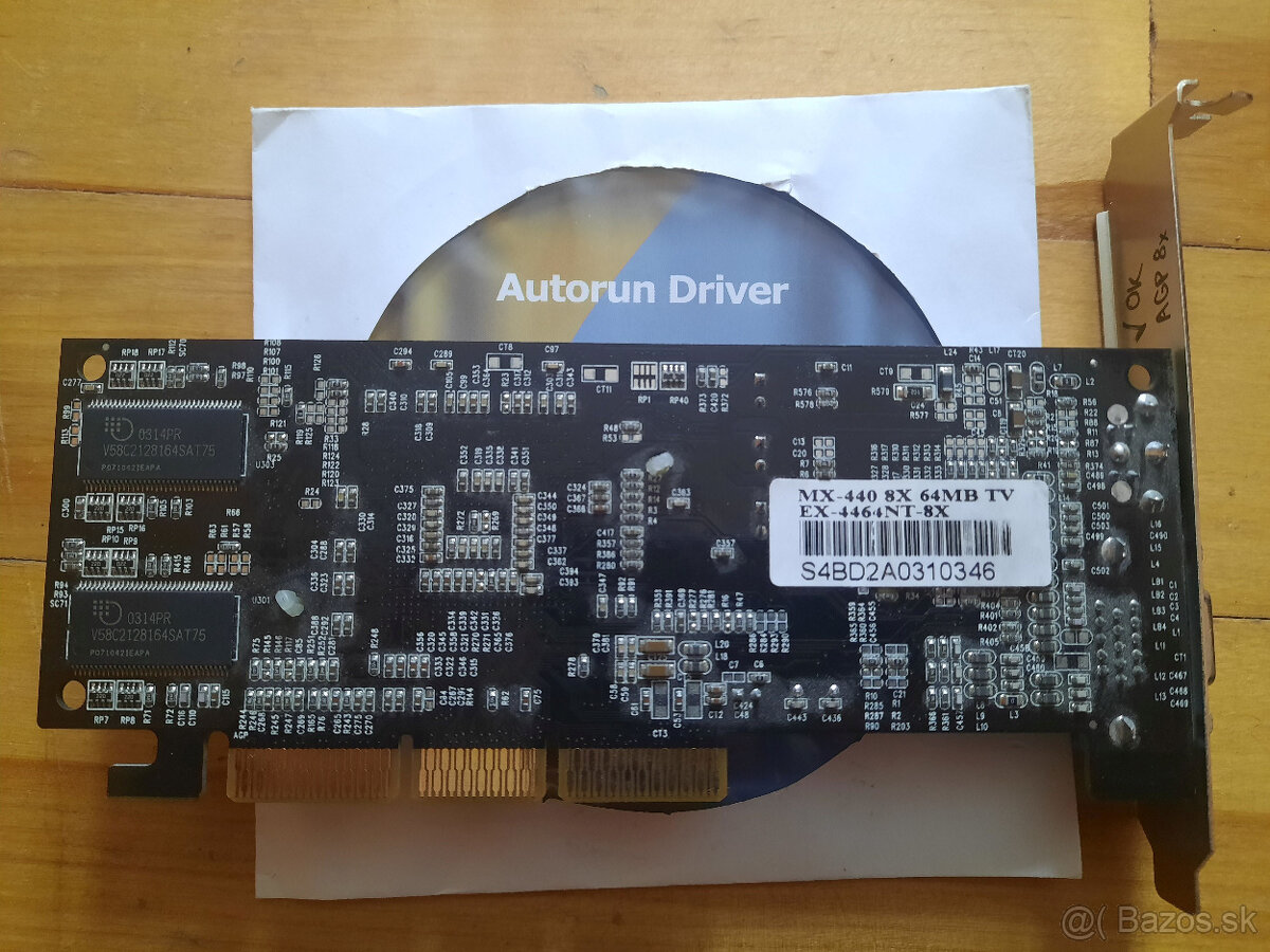 Retro graficke karty pre starsie PC - AGP - 5