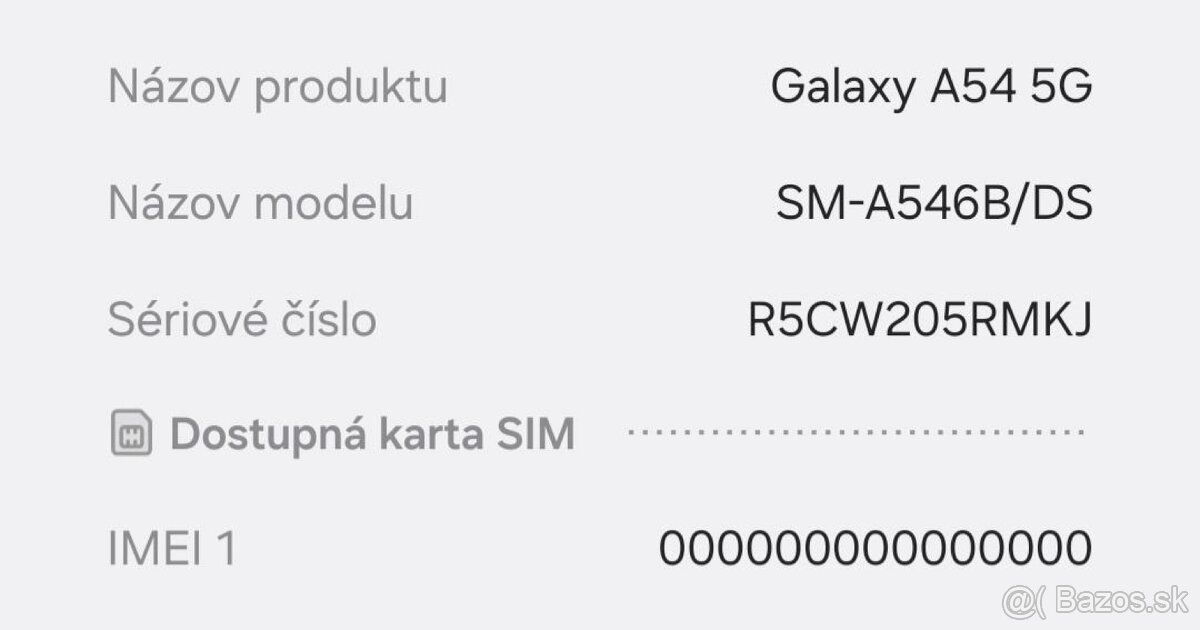 Galaxy A54 5G 128GB - 5