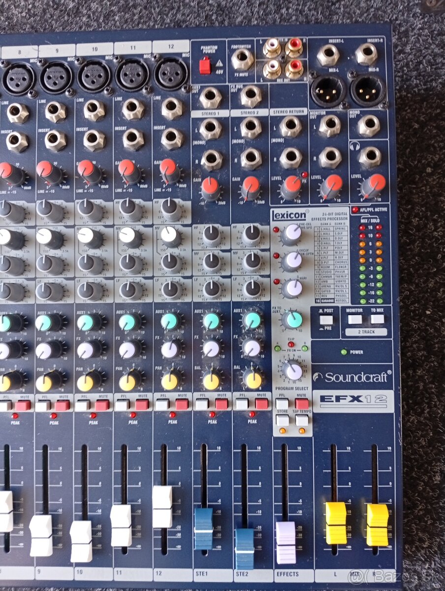Mix Soundcraft EFX12 - 5