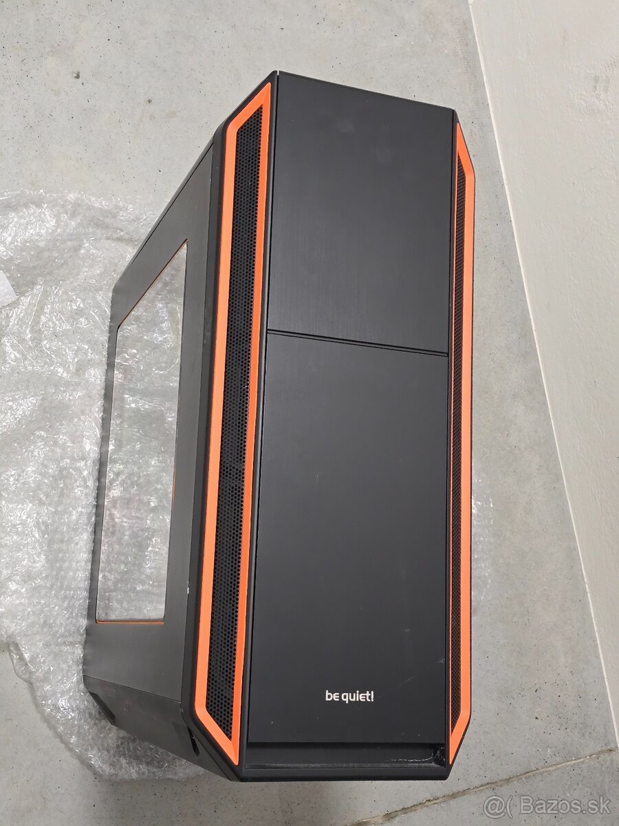 Pc midi tower skrina - Be quiet + asus napalovacka - 5