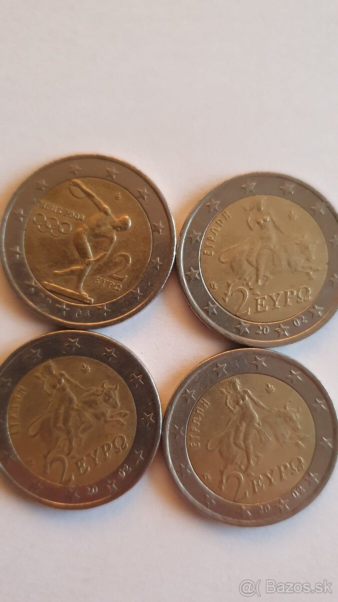 2 eurové pamätné mince - 5