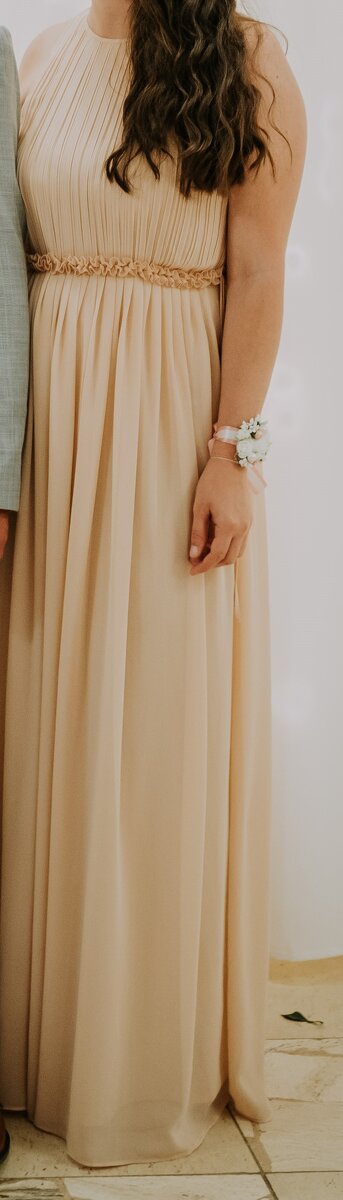 Marhuľové šaty značky H&M - 5