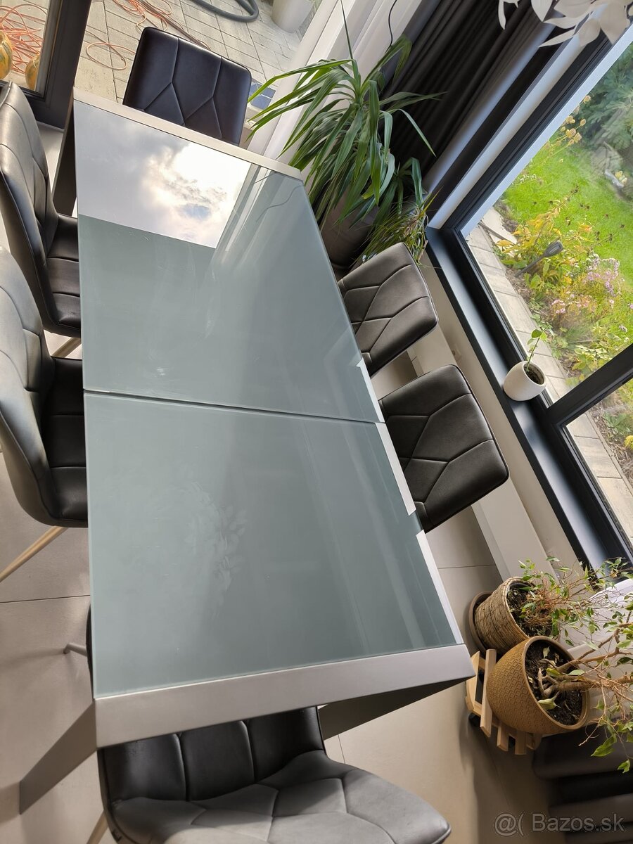 Rozkladaci jedalensky stol + stolicky zdarma - 5