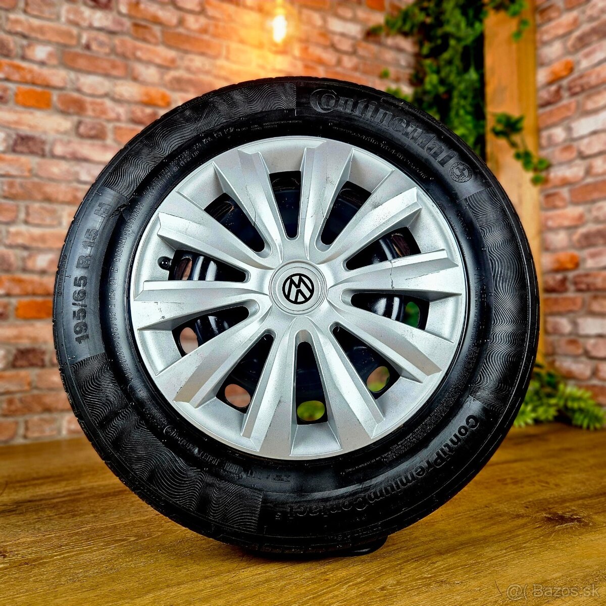 Plech R15 5x112 + letné 195/65 R15 - 5