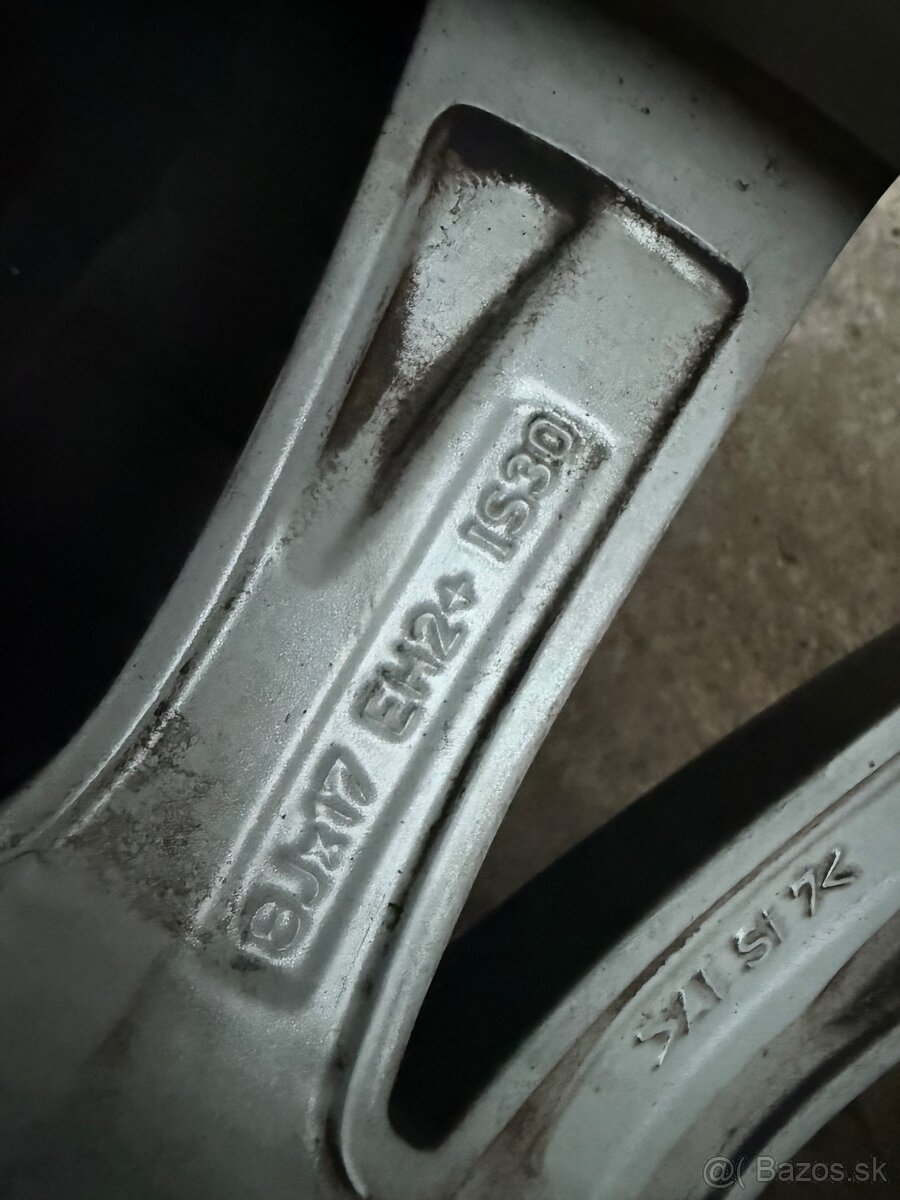 Predám letnú sadu Alu diskou na BMW r17 - 5