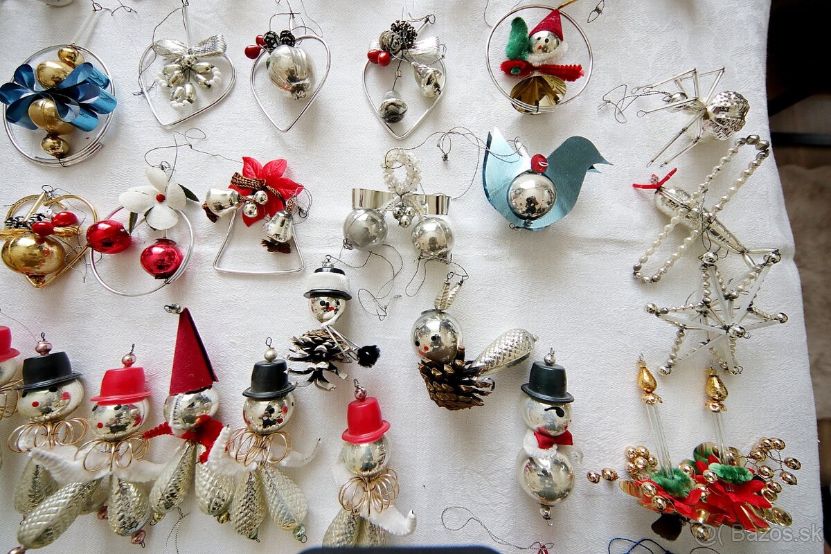 retro vianočne ozdoby - 5