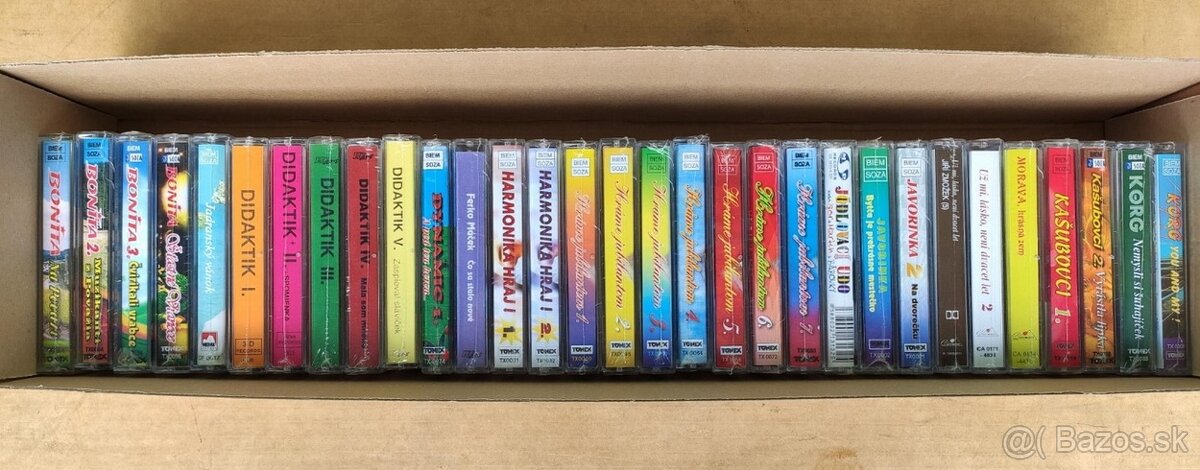 Zbierka nerozbalených magnetofónových kaziet 1. časť. - 5