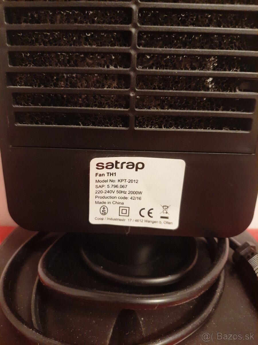 Elektrický ohrievač / teplovzdušný ventilátor / kúrenie - 5