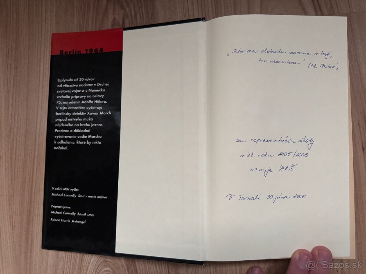 Krimi detektívna kniha Vaterland - víťazná ríša - 5