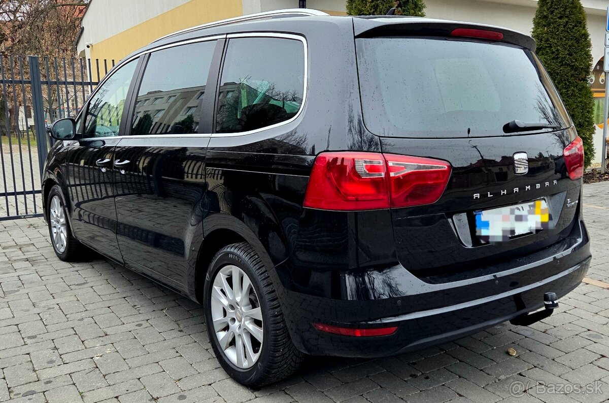 Seat alhambra 2.0 tdi CR style 7- miestne - 5