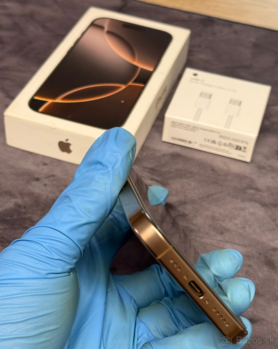 Apple iPhone 16 Pro 128GB Desert Titanium / 91% zdravie - 5