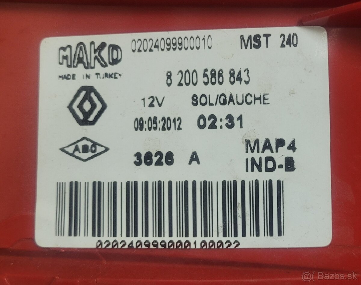 Zadne svetlo CLIO III - 5