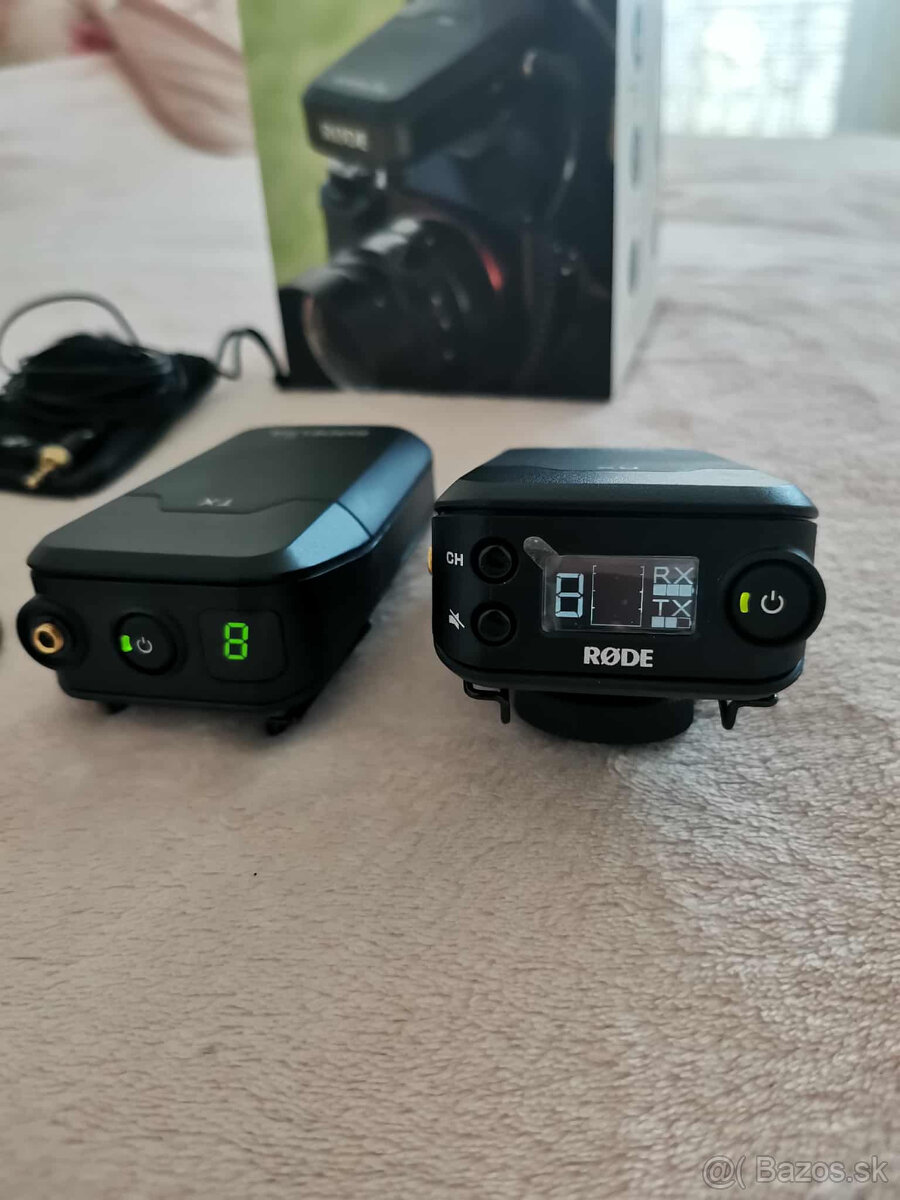 Rode RodeLink Filmmaker wireless kit + Senheiser Me 2 - 5
