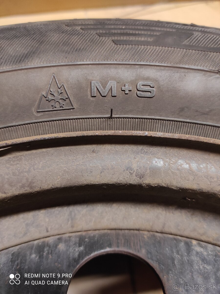 Zimná sada kolies PSA Peugeot Citroen Ford 5x108R16 - 5