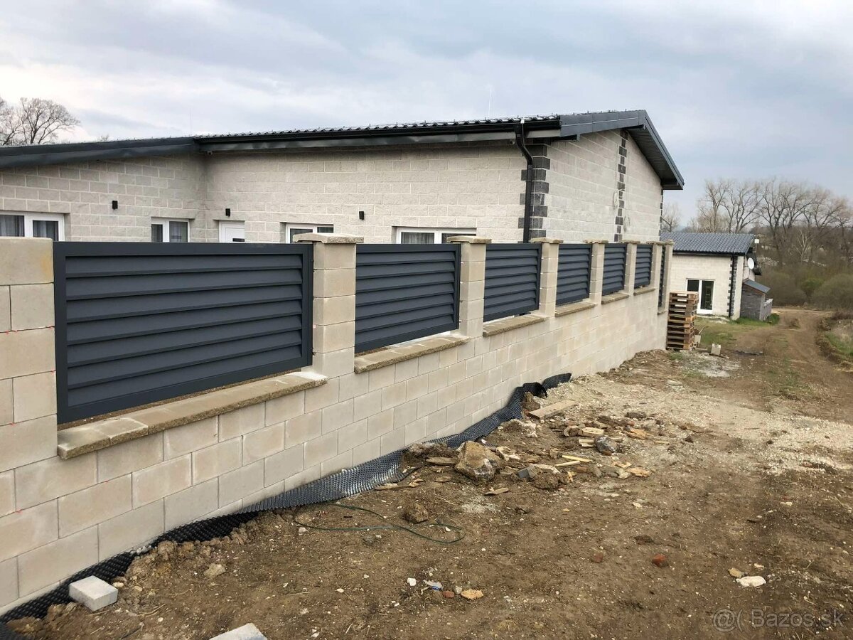 Hliníkové oplotenia - 5